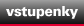 Vstupenky